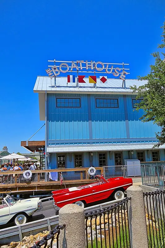 Ride on the Amphicar at the BOATHOUSE!