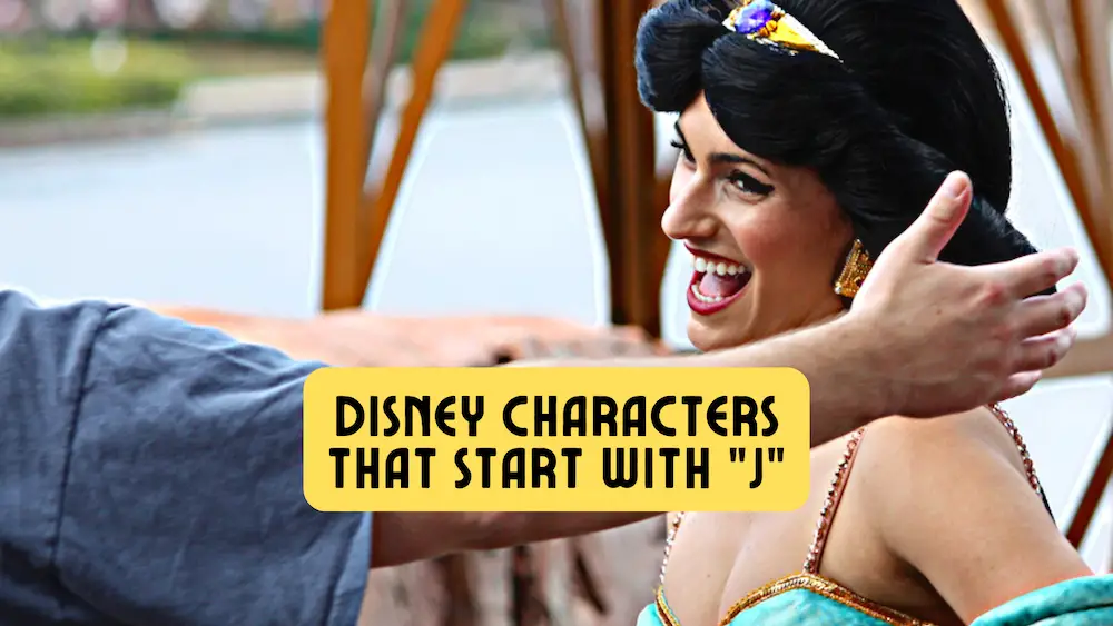 Here are some of the best Disney characters that start with J.
