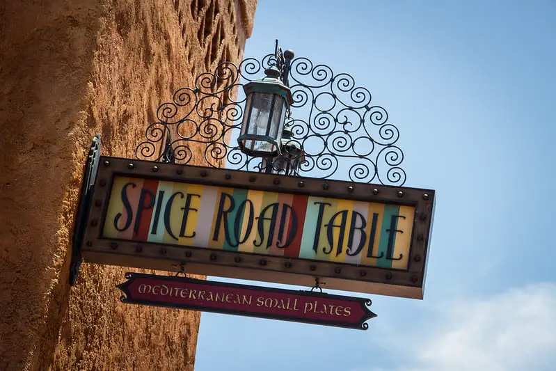Looking for a great Epcot lunch?  The Spice Road Table is one of the best places to eat at Epcot.