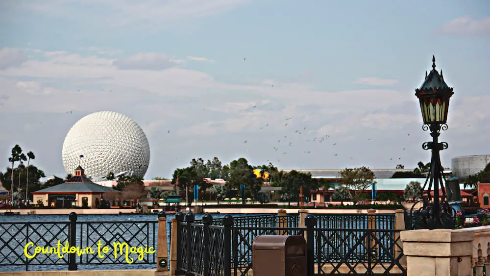 How long does it take to walk through Epcot?  Find out how many miles you'll end up walking!