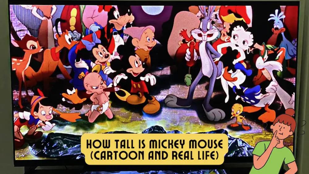 Do you know how tall is Mickey Mouse?  If not, find out today!