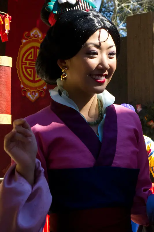 Mulan is one of the more popular ethnic Disney characters