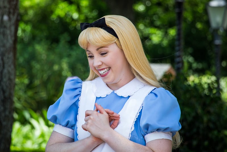 Alice is a Disney character that begins with A.