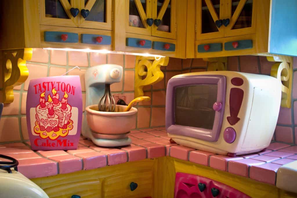 Minnie’s Country House was pink, very colorful, and unfortunately closed in 2011.