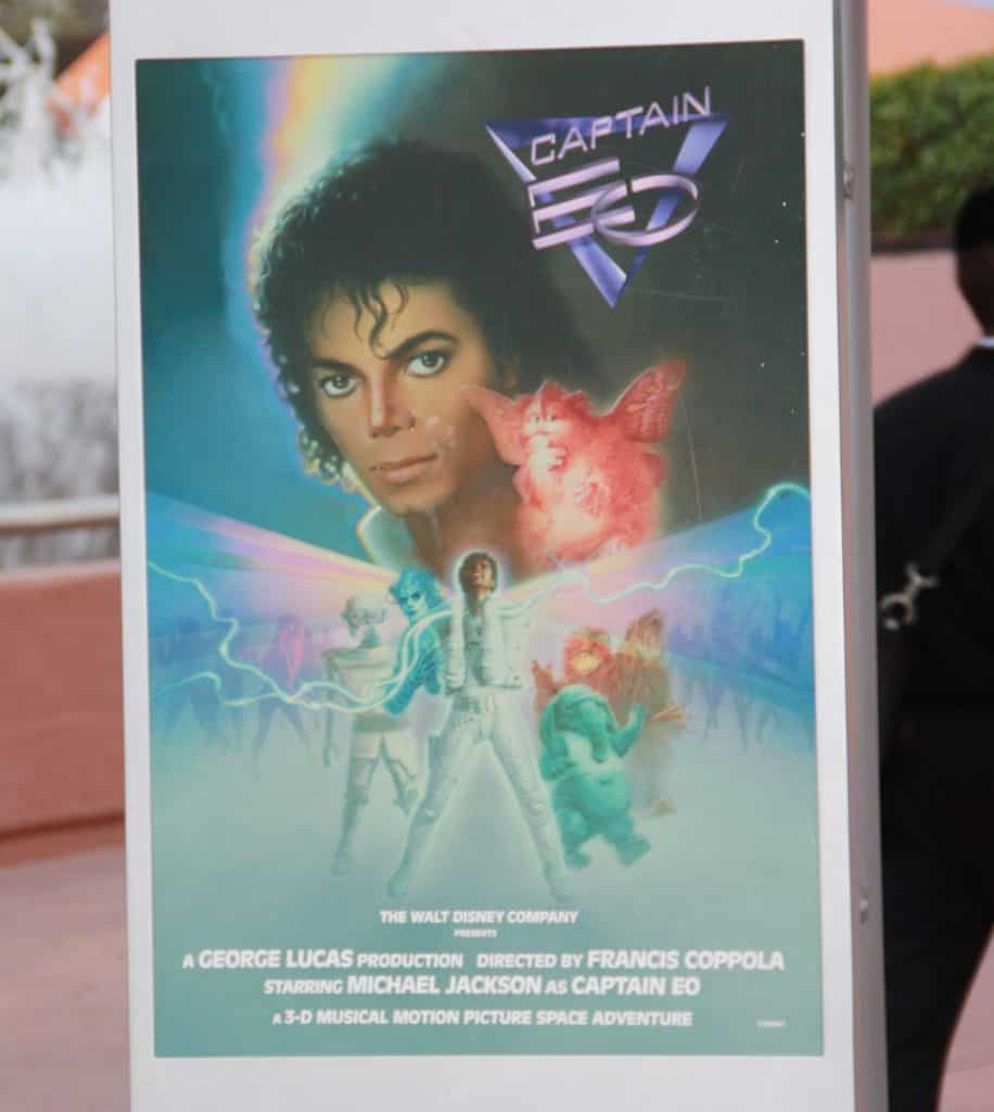 Captain EO poster at Epcot