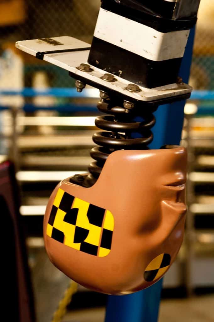 The crash test dummy motif in the old Test Track ride was awesome.  