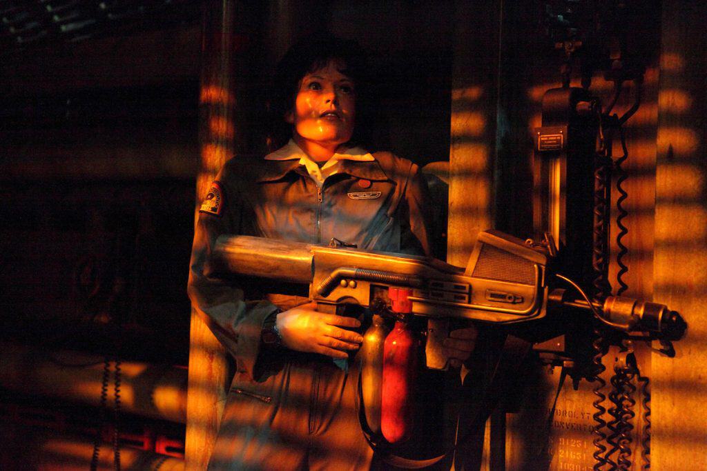The Sigourney Weaver animatronic figure in The Great Movie Ride is next level.