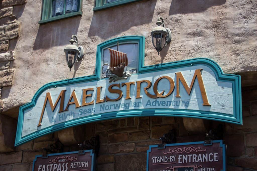 The Maelstrom ride in Epcot closed back in 2014.